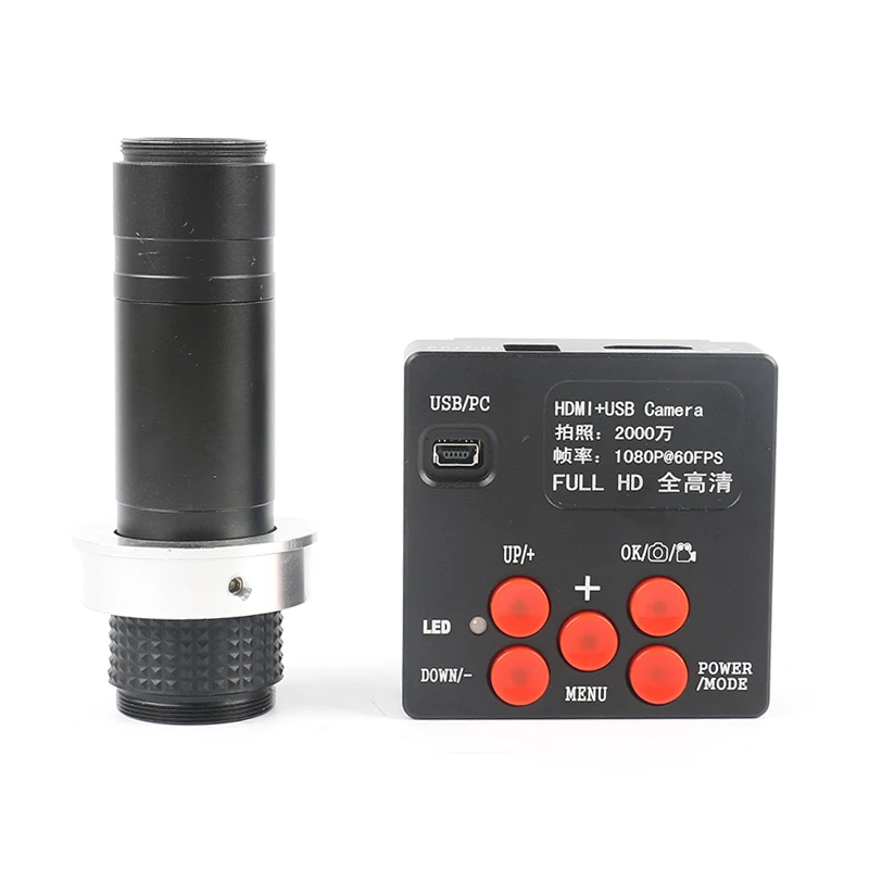 20MP 1080 P HDMI Elektronische Digitale Industriële Video Microscoop Camera + Zoom 130X Hoge Dekking Hoge Werkafstand C-mount Lens 20MP 1080 P HDMI Elektronische Digitale Industriële Video Microscoop Camera + Zoom 130X Hoge Dekking Hoge Werkafstand C-mount Lens