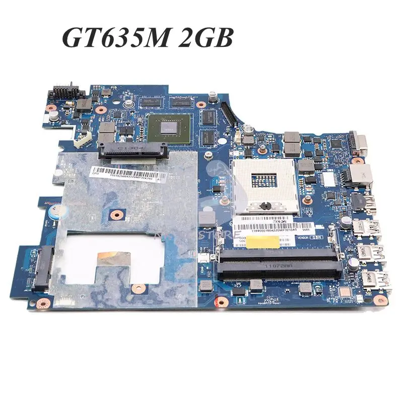 NOKOTION QIWG7 LA-7983P основная плата для lenovo G780 Материнская плата ноутбука 17,3 ''HM76 DDR3 GT635M 2 GB Дискретная графика