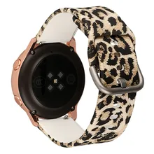 Модные спортивные женские Ремешки для наручных часов для samsung Galaxy Watch 42 мм/Активный 40 мм сменный прочный силиконовый ремешок на запястье