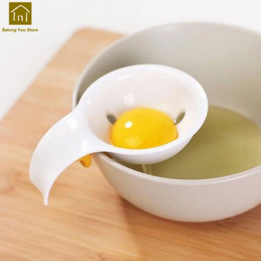 Creative Durable Stainless Steel Egg Yolk Separator Kitchen Dauerhafte Gadget Cooking Utensils JWKG014 | Дом и сад