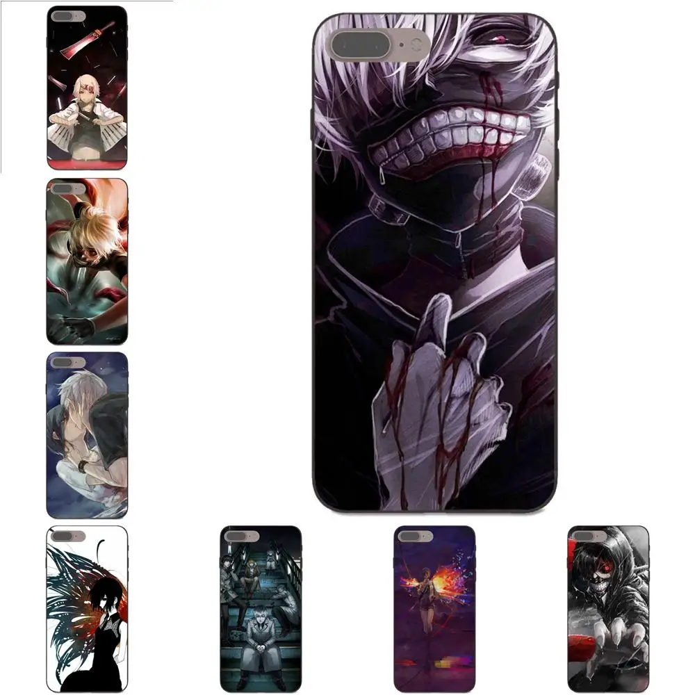 Модный чехол для мобильного телефона из ТПУ Tokyo Ghoul Huawei Honor 5A 6A 6C 7A 7C 7X 8A 8C 8X 9 10 P8 P9 P10