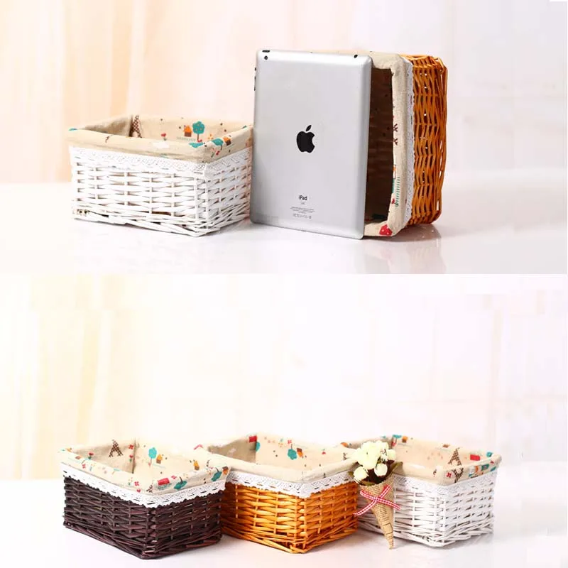 Makeup Cosmetics Case Organizer Storage Basket of Snacks Basketin