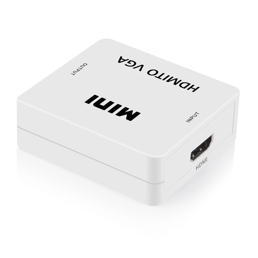 Wavlink Full HD 1080P HDMI в VGA конвертер адаптер с 1.6ft аудио кабель Mini разъем для ПК Blu Ray DVD