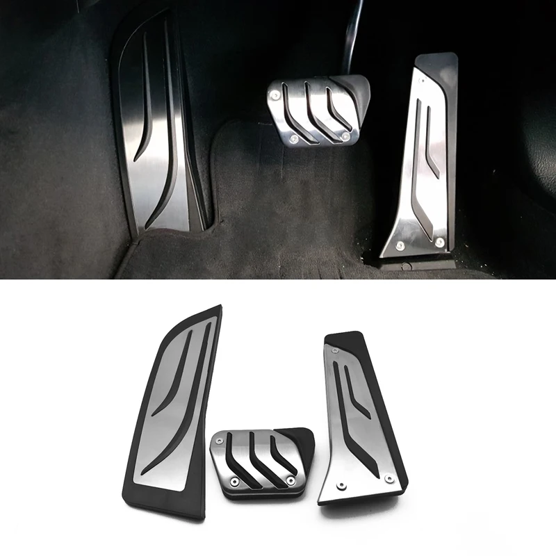 

AT Car Accelerator Brake Footrest Pedal for BMW 1 2 3 4 Series 320i 328i F20 F30 F32 GT Auto Accessories Kit Left Hand Drive