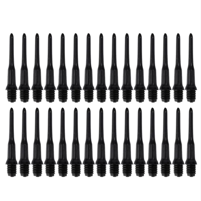 50Pcs 2BA Soft Dart Tips Nylon Tip Points Needle Replacement Set For