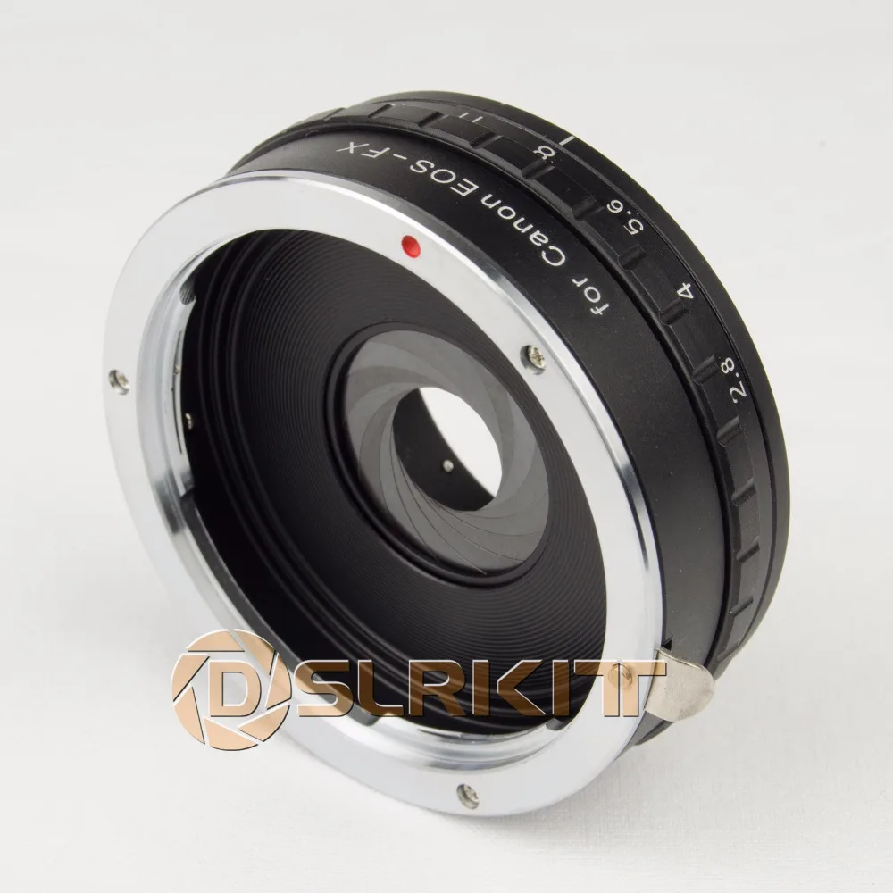DSLRKIT Встроенный адаптер для крепления объектива диафрагмы Canon EOS EF Fujifilm FX Fuji|fuji