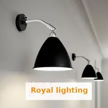 Bar Retro Loft lámpara De Pared Swing nuevo Diseño Estilo Moderno blanco Apliques de Pared Luzes de Parede dormitorio cocina De Pared negro aplique