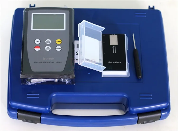 SRT-6100 Digital LCD Backlight Display Surface Roughness Tester Range Ra Rz   12