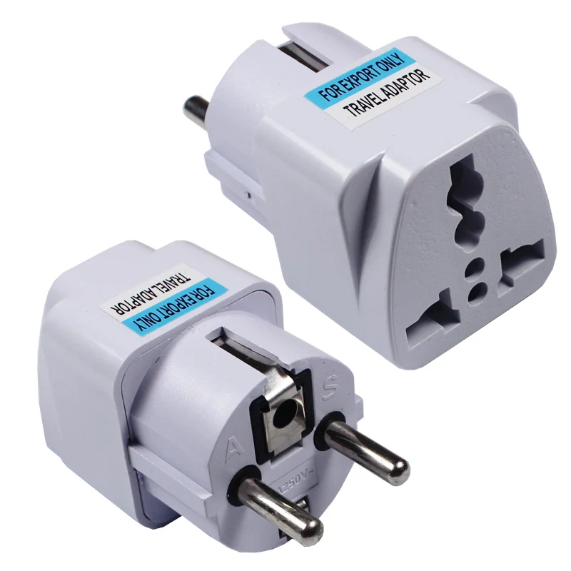 

New Arrival 2019 Best Price Universal UK US AU to EU AC Power Socket Plug Travel Charger Adapter Converter FDAOZD-01