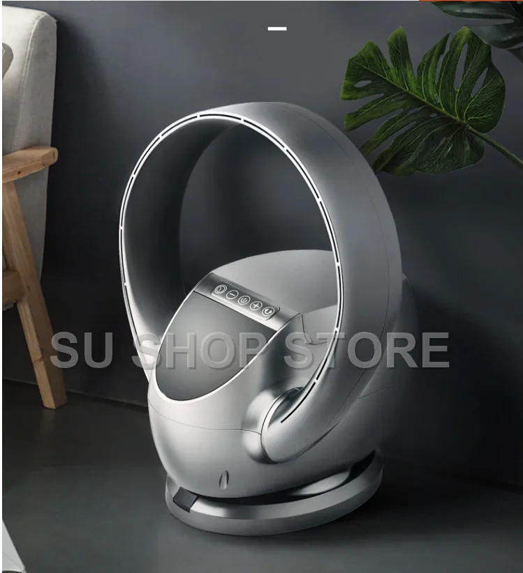 Leafless fans home table remote control floor fan portable air cooler wall mounted circulation bladeless air purifier ventilador