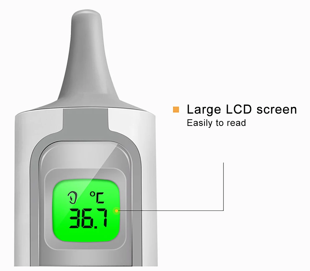 Детский ушной налобный термометр инфракрасный цифровой электроники Бесконтактный высокая температура тела дети Высокоточный термометр