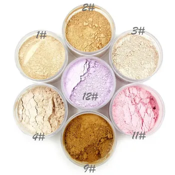 

Face Highlighter Powder Palette Brightening Bronzer Face Makeup Loose Powder highlighter Maquillage Bronzers Cosmetics