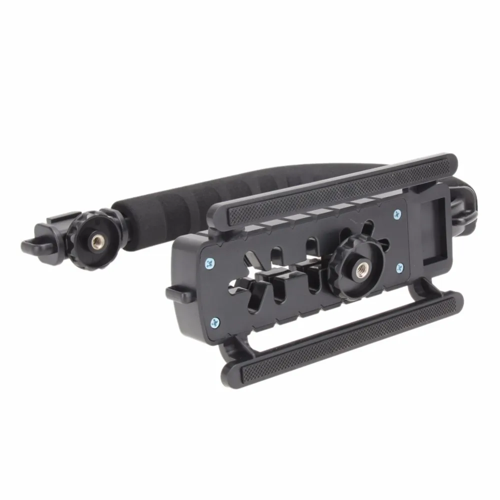 Kaliou U/C C Shape Bracket Handheld Video Camera Stabilizer Steadicam Shoe Mounts for Gopro Xiaomi Yi Sjcam DSLR SLR Canon Nikon