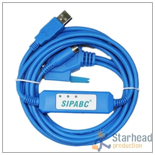 

Smart USB-SC09 Programming Cable for Mitsubishi MELSEC FX & A series PLC,usb sc09 Support WIN7