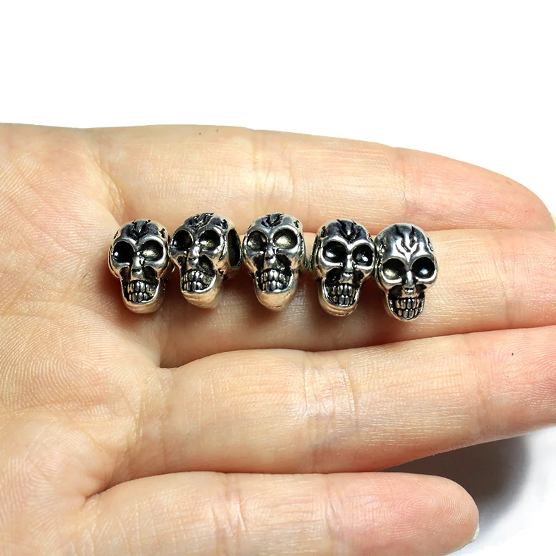 10 шт./20 шт./партия бусины разделители из серебристого сплава|beads charms|alloy beadsspacer beads |