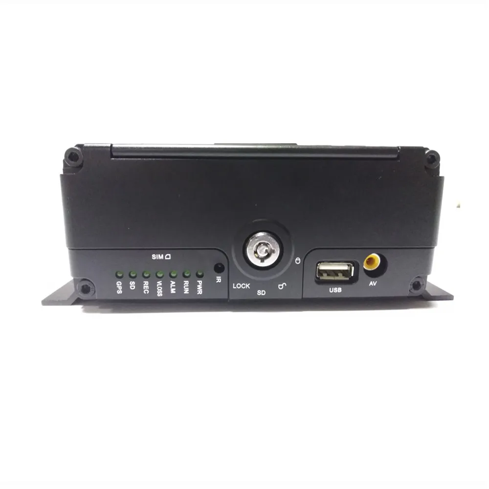 AHD HD Видеорегистраторы для автомобилей Автомобильный 4-канальный dvr SD карта мониторинга Системы хост 1080 P сети Порты и разъёмы удаленного мониторинга