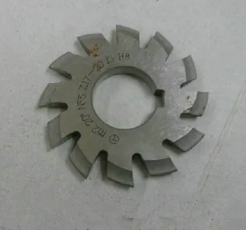 

Conical gear milling cutter module M2 NO1--NO8 Angle 20 8PCS A set