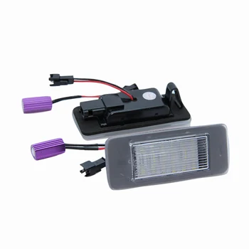 

2 Pcs/Set Car Accessories LED License Number Plate Light Lamp for Opel Astra J Sports Tourer F-Best
