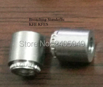 

KFE-143-32 Broaching Standoffs, Us in PCB Carbon steel, Electro-palted Tin ,PEM standard,instock, No thread,