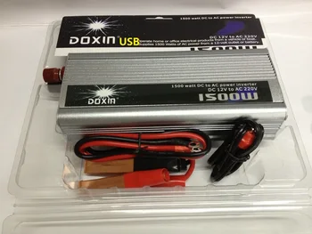 

1500w DC12v to AC220v Car Converter Modified Sine Wave Power Inverter with 5V USB charger