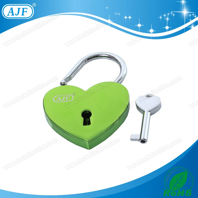 AJF LOVELOCKS A01-025ENG New Arrival Black Metal Big Heart Shape Love Lock Christmas and Wedding pomotion | Дом и сад