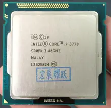Processeur Intel Core i7-3770 I7 3770 processeur LGA 1155 100% fonctionnant correctement processeur d'ordinateur de bureau(China)