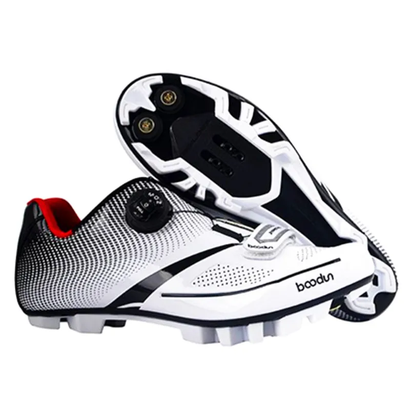 

BOODUN Cycling Shoes 2018 Men Women Sneakers Bicycle Non-slip Self-locking Professional Cycling Sneaker Mirror Superfiber Shoes
