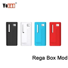 Yocan Rega Box Mod аккумулятор 350 мАч с регулируемыми тремя уровнями напряжения 510 Резьбовая электронная сигарета Regan Mod Vape