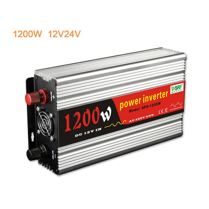 

1200W Modified Sine wWave Inverter DC12/24V to 220V Solar Inverter Car Home Power Inverter Converter