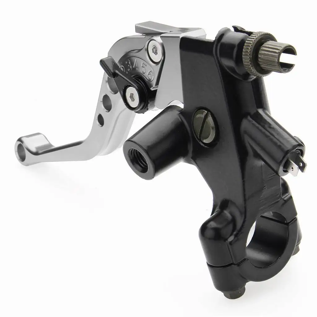 Pair 7/8'' 22mm Clutch Brake Master Cylinder Reservoir Levers for Kawasaki High Class Quality Durable Prefessional