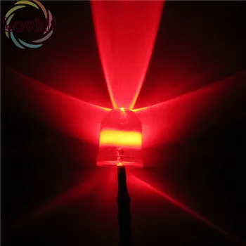 

20pcs 10MM 12v Pre-Wired Resistor Round Top Red Leds Emitting Diode 12V DC 20CM Led Lamp Light For car DIY Retail and Wholesale