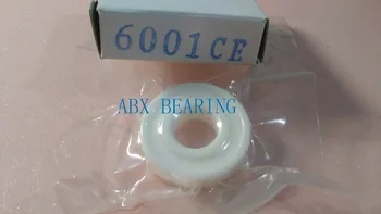 

6001-2RS full ZrO2 ceramic deep groove ball bearing 12x28x8mm 6001 2RS