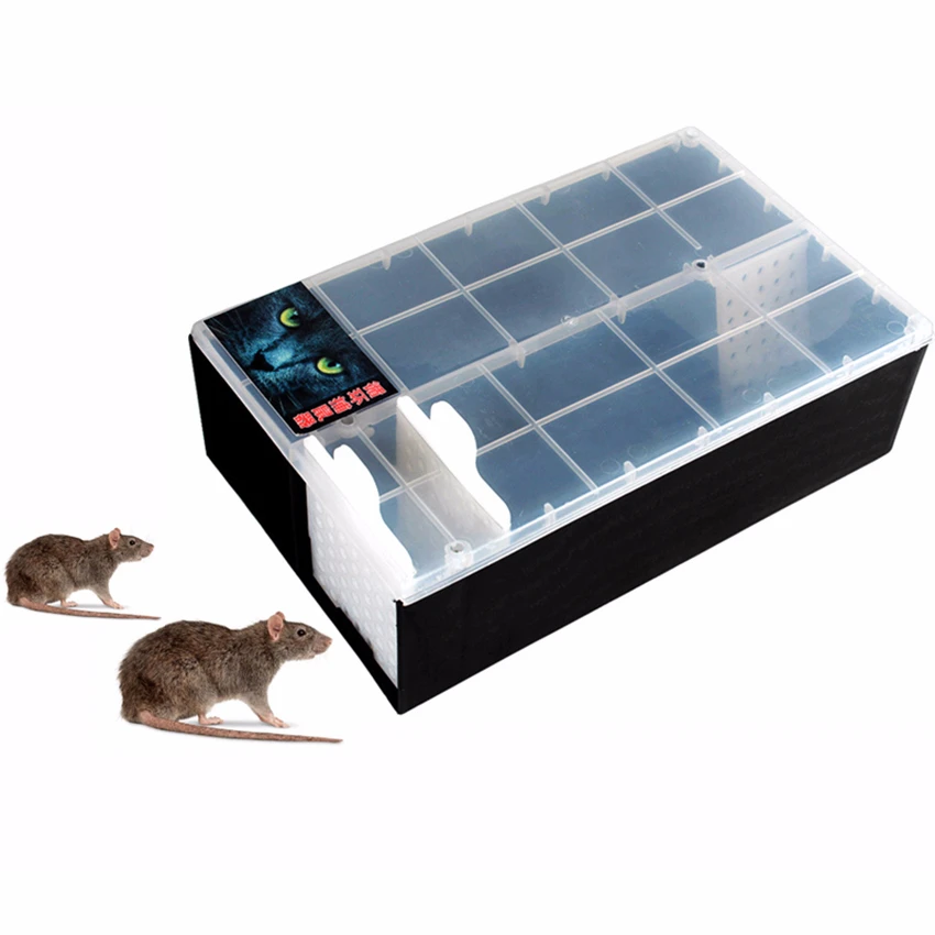 Continuous High-efficiency Mouse Trap Mice Cage Home Automatic Clip Rat Control Bait Rodent Repeller Artifact | Дом и сад