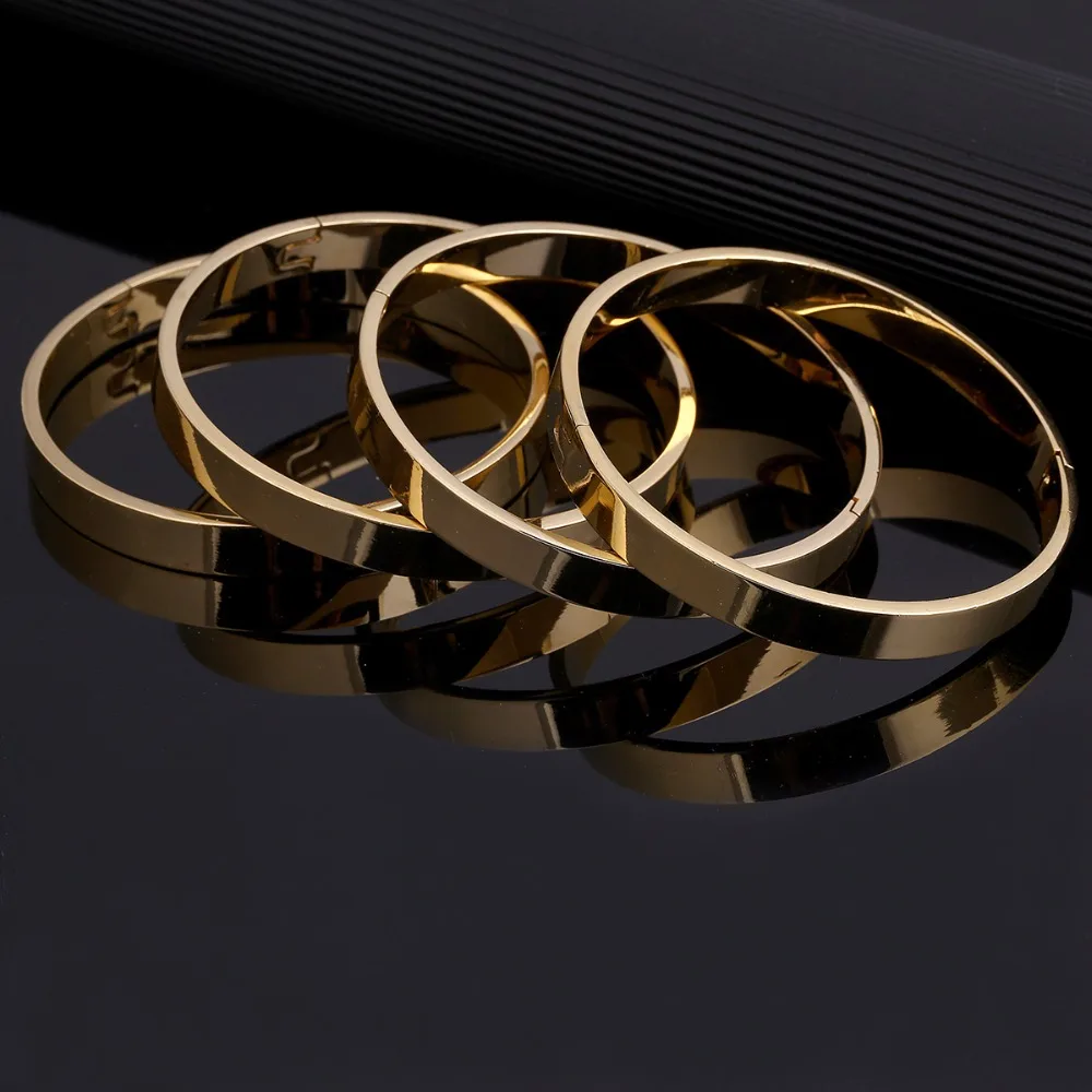 Bracelet Cartier uni en or jaune 15 carats, vente en gros Intégration woocommerce du marché prapazar.com