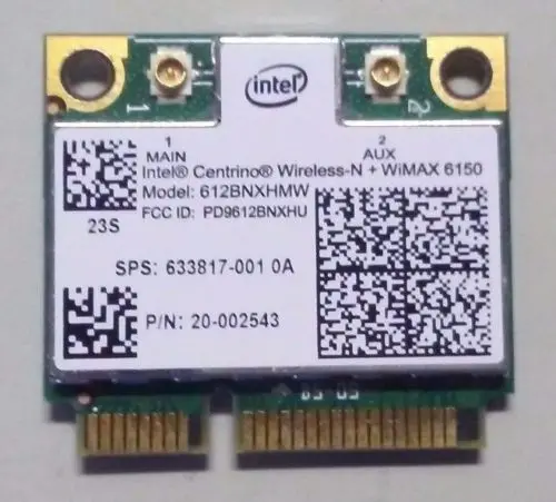 Mini pcie карта для Intel Centrino Advanced N WIMAX 6150 612BNXHMW Wi-Fi беспроводная Половина мини половина