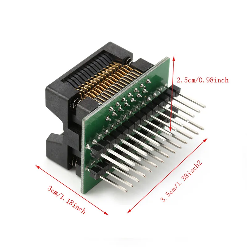 Адаптер SOP28 в DIP28 1 шт. программатор IC тестовая розетка|socket adapter|adapter converteradapter socket |