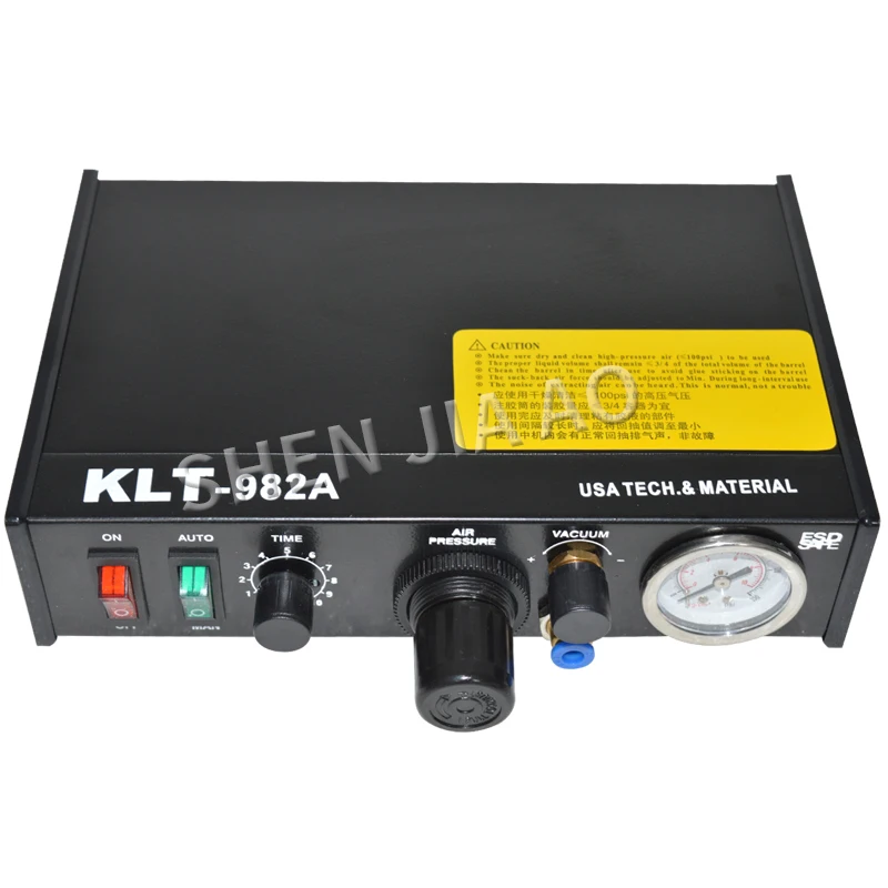 KLT-982A Semi-Auto Glue Dispenser PCB Solder Paste Liquid Controller Dropper Fluid dispenser 220V/110V 1PC | Инструменты