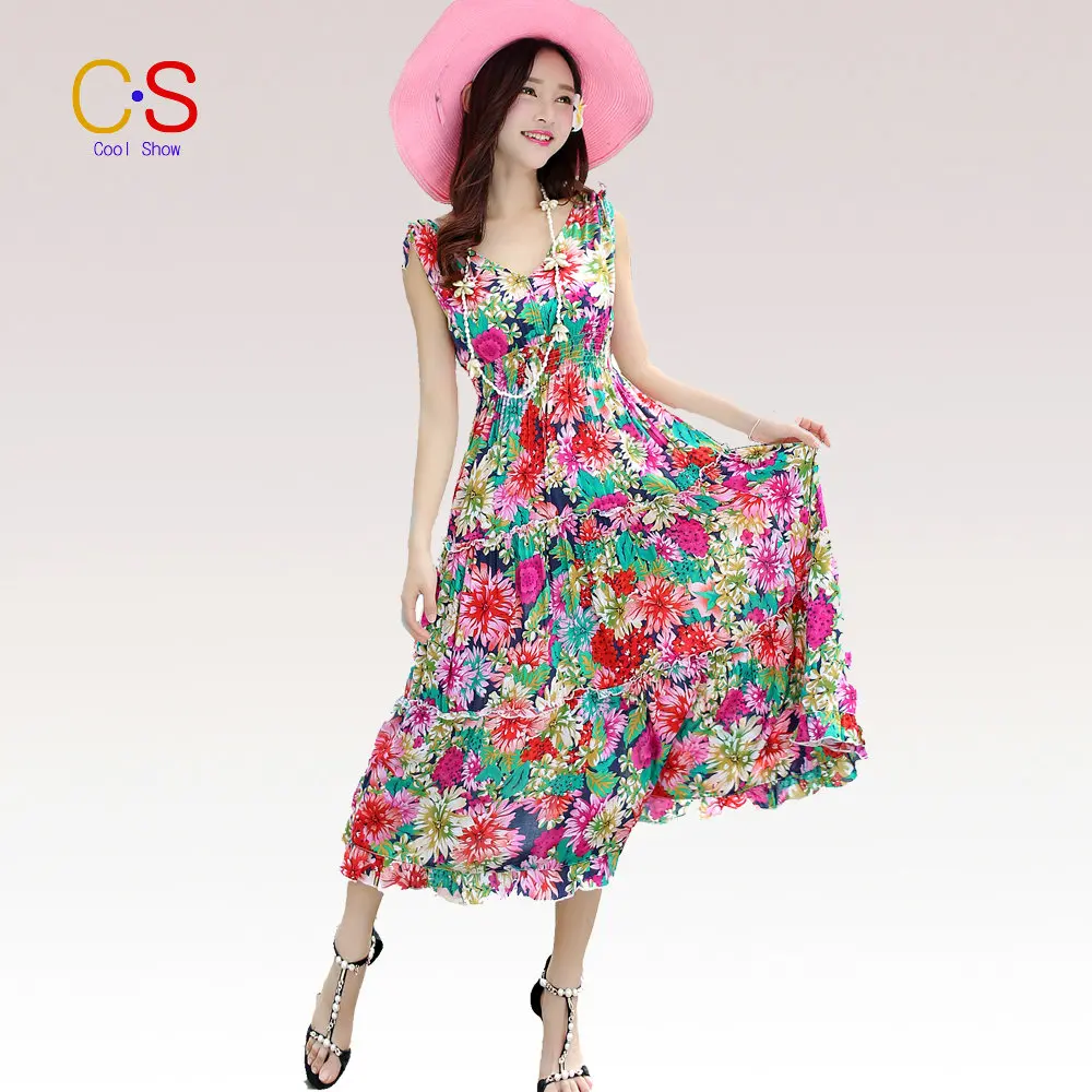 Casual Dresses: T-Shirt, Ribbed, Cami & More | Women | Forever 21 Online casual v collar floral printed loose maxi dress online material