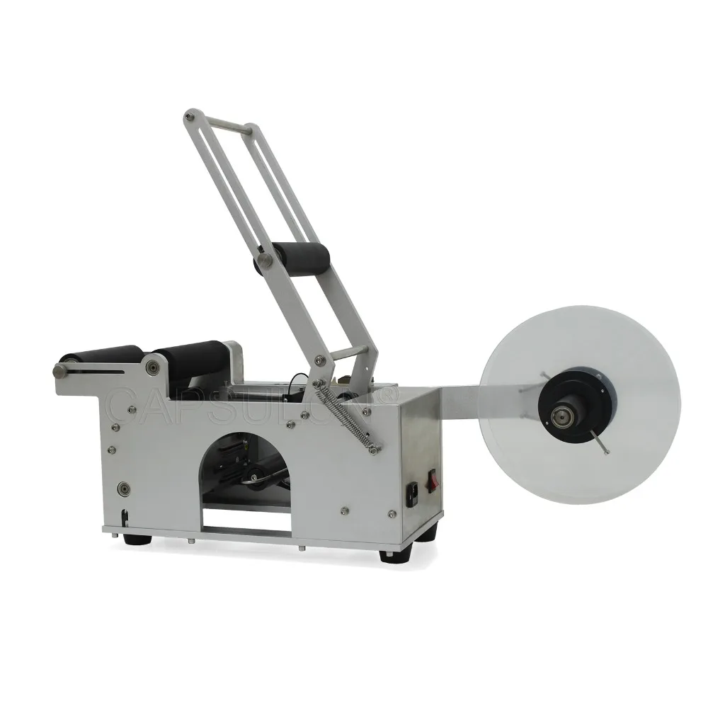 (110V/60HZ) Round Bottle Labeling Machine, table type semi-automatic Labeling Machine for Round Bottles MT-50 CapsulCN, (110V/60HZ) Round Bottle Labeling Machine, table type semi-automatic Labeling Machine for Round Bottles MT-50 CapsulCN,