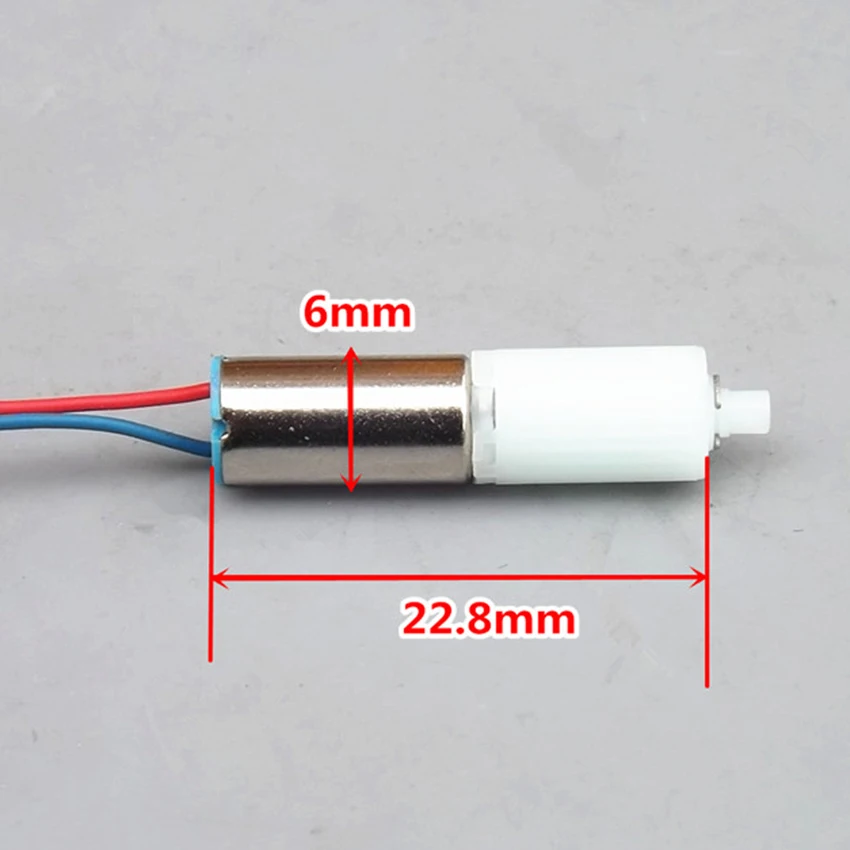 DC 3V Точность полые чашки Шестерни ed вала двигателя Диаметр 2 мм 80 об/мин 6 мм трехступенчатая планетарный Шестерни мотор мини бесшумный Скорость редуктор