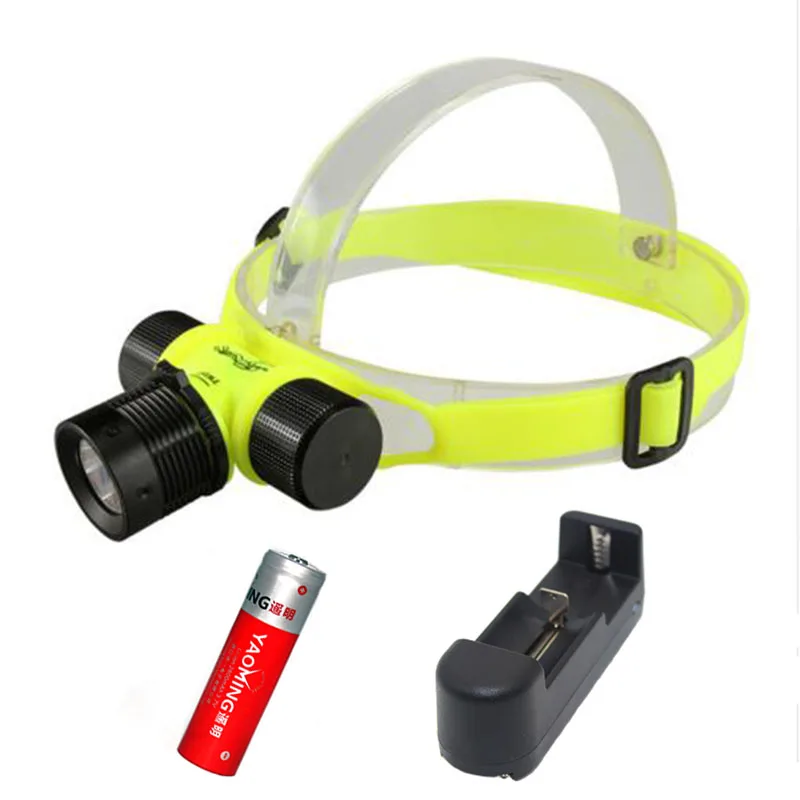 

Powerful Led Scuba Flashlights Waterproof Diving Lantern Flashlight Professional Underwater Diving Light By 18650 Or 3 x AAA