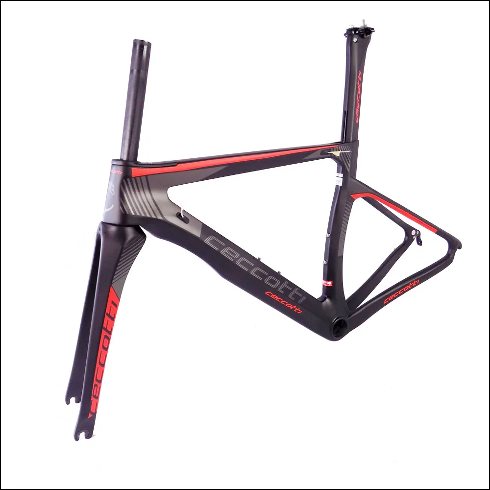 Clearance New come carbon road frame carbon fiber racing bike frame route bicycle frame T1000 3k weave bicycle frame 3