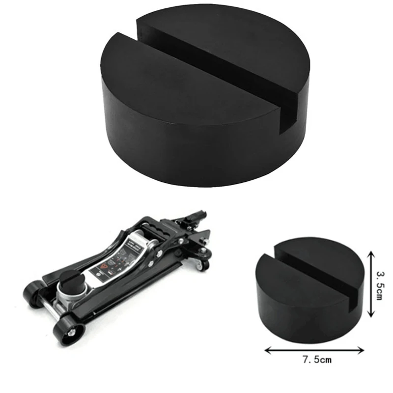 

YG 3pcs Car Rubber Disc Pad Car Vehicle Jacks Jack Pad Frame Protector Rail Floor Jack Guard Adapter Tool Jacking Lifting Disk