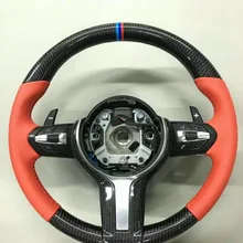 Рулевое колесо из углеродного волокна и кожи для BMW 3 F30 M3 11