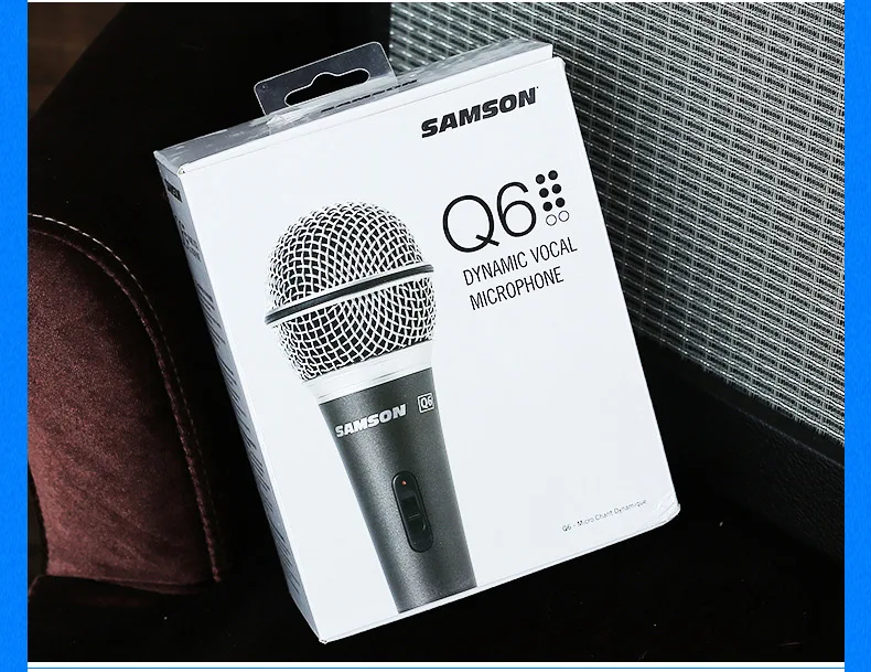 SAMSON Q8X/SAMSON Q6 динамический микрофон для вокального выступления