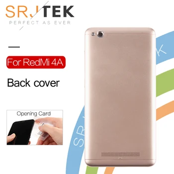 

SRJTEK Back Housing For Xiaomi Redmi 4A Back Cover Battery Door with Power Voluem Button Replacement Parts