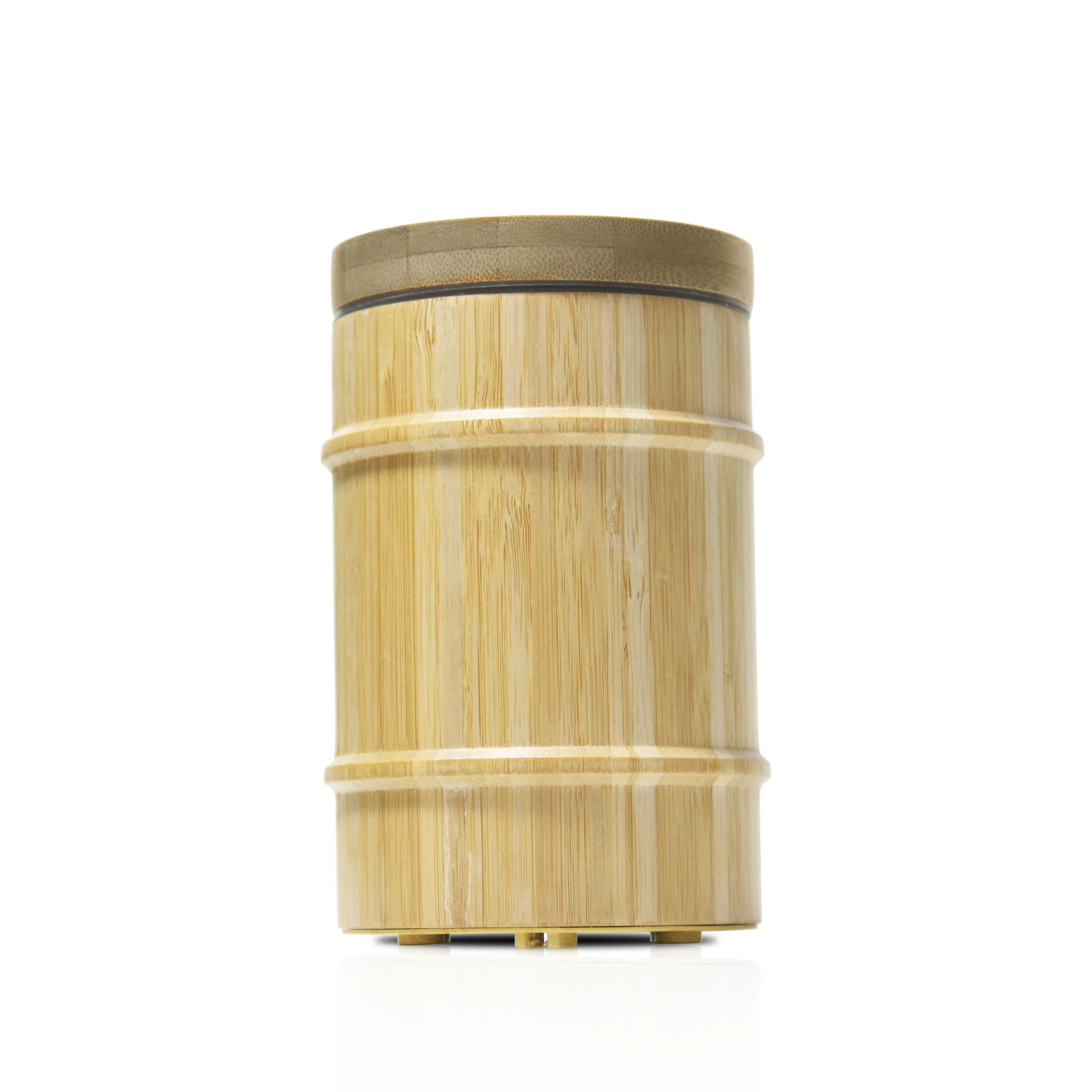 

VVPEC WOOD Humidifier Air Aromatherapy Diffuser Mini Ultrasonic Electric Essential Oil Aroma Humidifier Diffuser with LED Lights