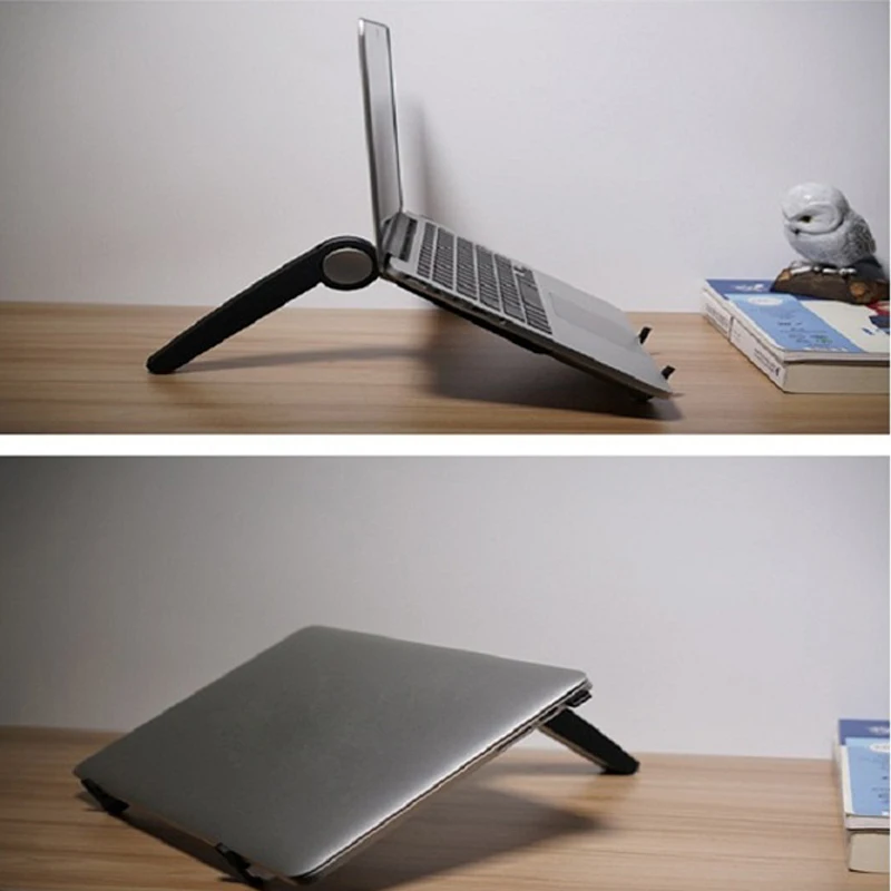 AcmeThink Folding Laptop Tablets Stand Adjustable Angle Portable Computer Stand Lazy Support Cooling Flat Nootbook Stand AcmeThink Folding Laptop Tablets Stand Adjustable Angle Portable Computer Stand Lazy Support Cooling Flat Nootbook Stand