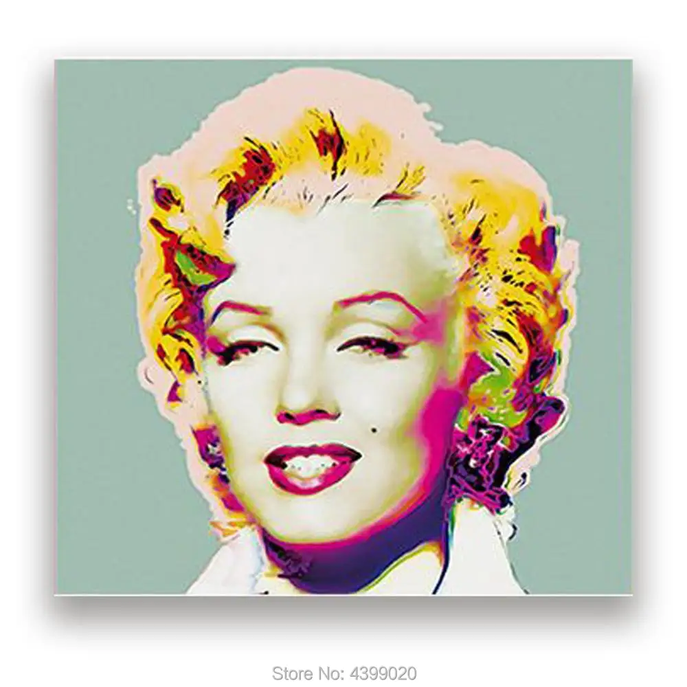 Marilyn Monroe фигурка oili живопись на холсте подвесная роспись украшение стену