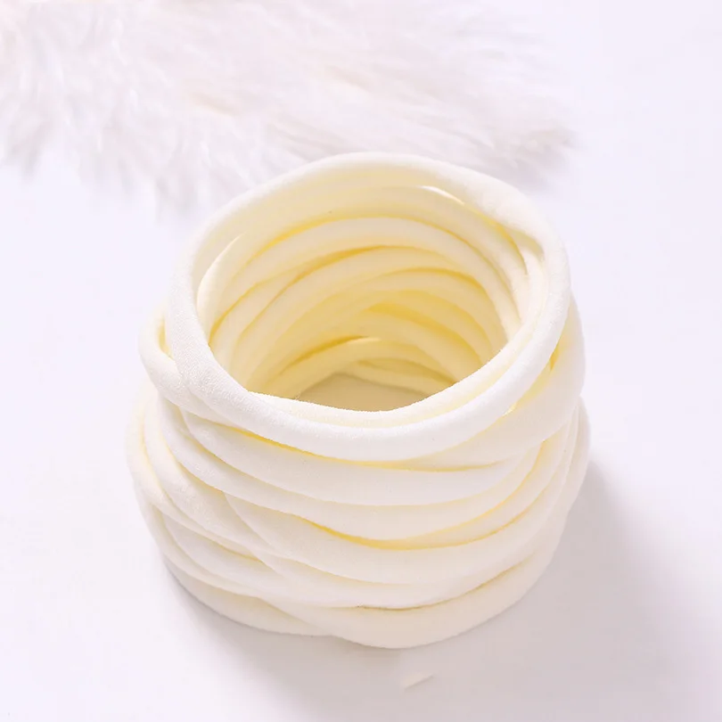 10pcs/Lot Nylon Baby Headband Set Girls Headbands Traceless Kid Soft Stretchy Skinny Hairband Newborn Hair Accessories Head Band boots baby accessories	